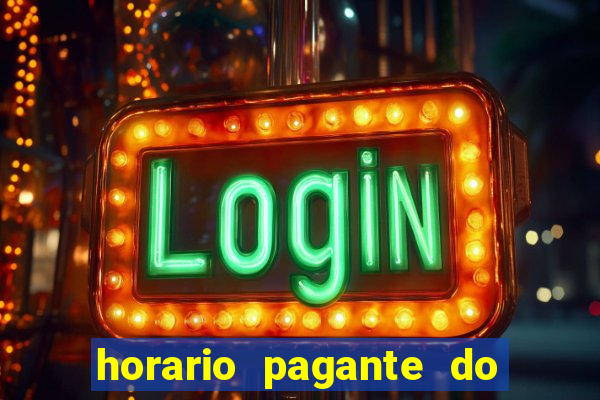 horario pagante do coelho fortune